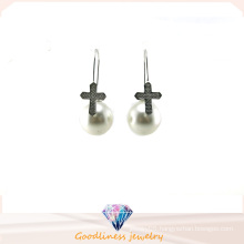 Wholesale Jewelry Pearl Style Woman′s Fashion AAA CZ 925 Silver Earring (E6552)